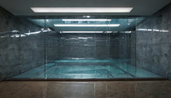 The majestic beauty of a indoors set within a calm rainy scenery