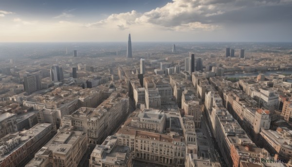 outdoors,sky,day,cloud,water,no humans,ocean,from above,cloudy sky,building,scenery,city,horizon,cityscape,bridge,river,landscape,rooftop,blue sky,road,skyscraper