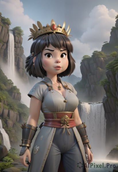 A refreshing image of a female in day