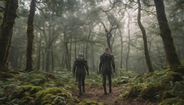 The elegance of a alien in a ethereal outdoors