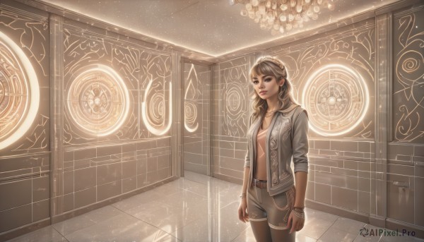 A breathtaking view of a female in dynamic scene
