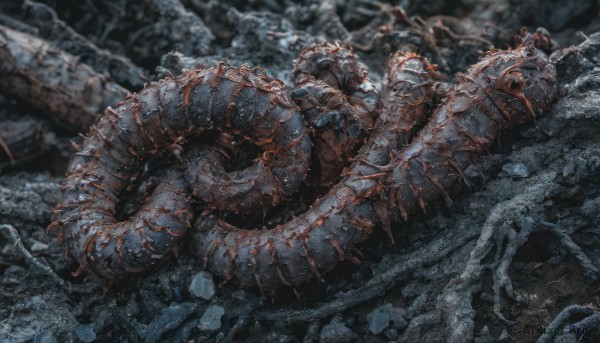 A monster in a breathtaking outdoors