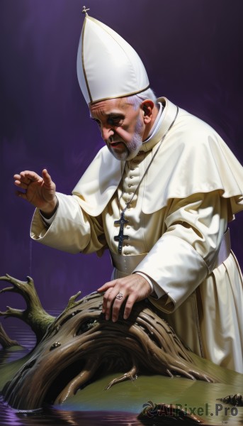A male portrayed in a refreshing dynamic scene