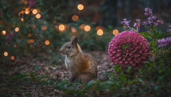 A glimpse of a unique subject in a picturesque outdoors