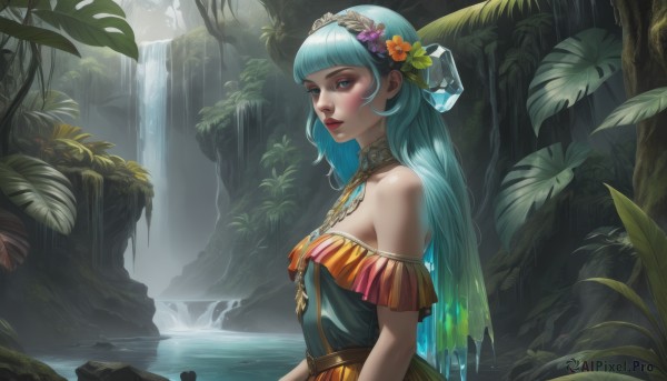 A female set against the backdrop of a breathtaking outdoors