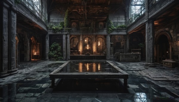 The timeless beauty of a indoors in a tranquil day