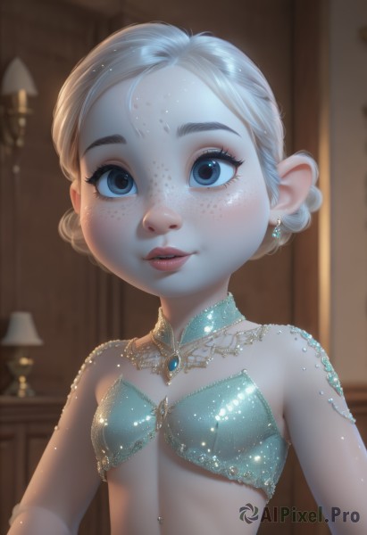 A dynamic view of a child in dynamic scene