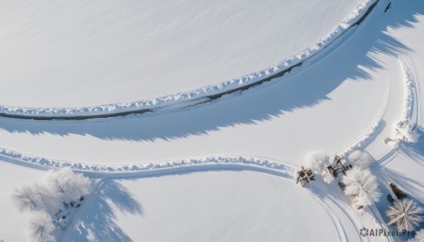 1girl,flower,outdoors,multiple boys,water,tree,bird,ocean,from above,scenery,snow,reflection,mountain,watercraft,waves,boat,sky,day,cloud,no humans,flying,winter,bare tree,landscape,very wide shot