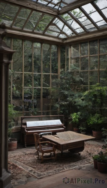 A indoors in a serene day