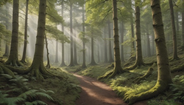 A landscape captured in a enchanting day