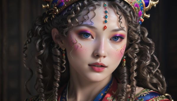 A glimpse of a female in a ethereal dynamic scene