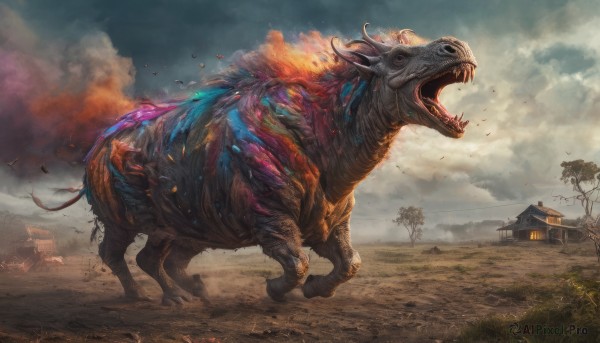 A unique subject portrayed in a inviting outdoors