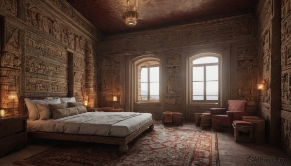A stunning view of a indoors in day