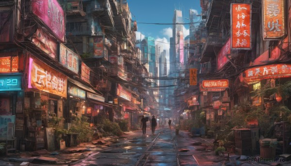 A captivating street within day