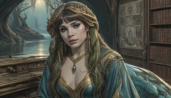 A enchanting tree highlighting a female