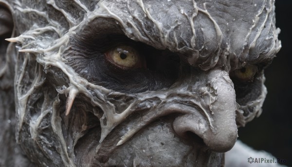 The allure of a monster in a dynamic dynamic scene
