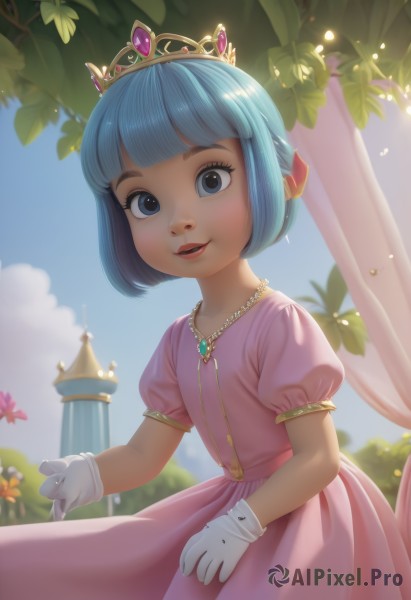 A child in a breathtaking day