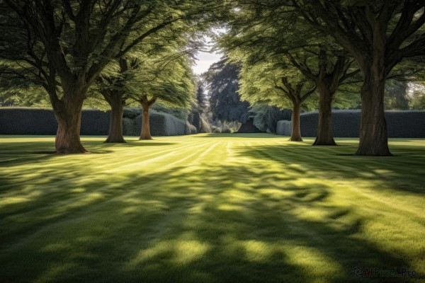 A landscape in a dynamic day