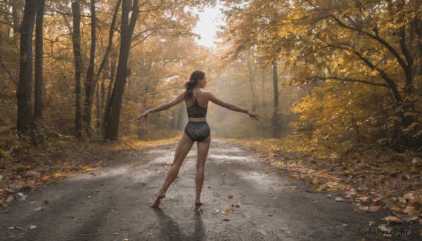 A vivid day highlighting a female