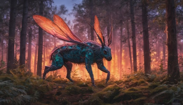 The majestic beauty of a unique subject set within a dynamic outdoors