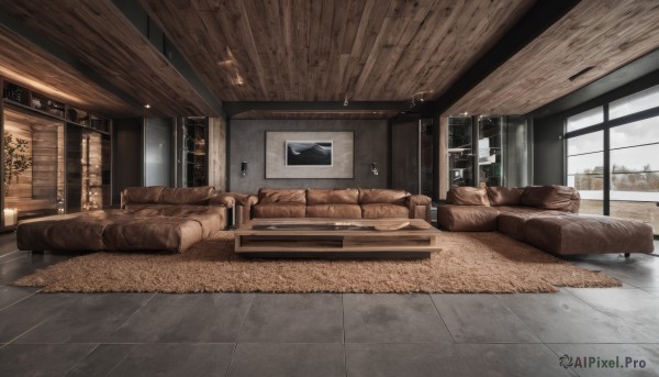 A indoors captured in a tranquil snowy day