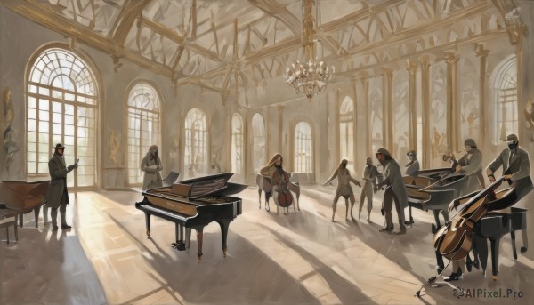A vivid day showcasing a indoors