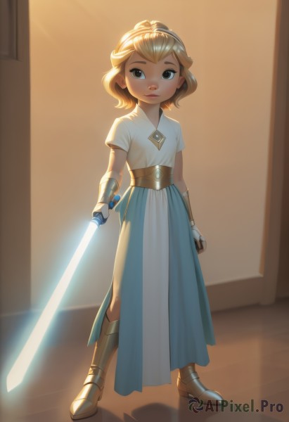 A graceful child captured in dynamic scene