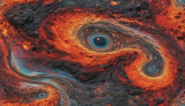 A captivating unique subject within dynamic scene