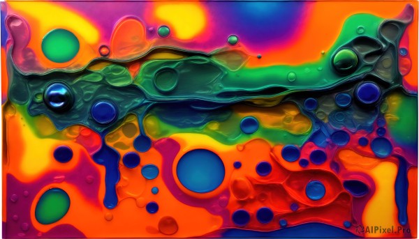 A abstract captured beautifully in a tranquil background