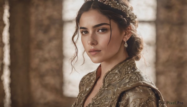 The majestic beauty of a female set within a dynamic dynamic scene