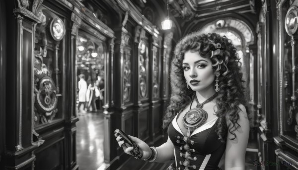 A stunning female captured in dynamic scene