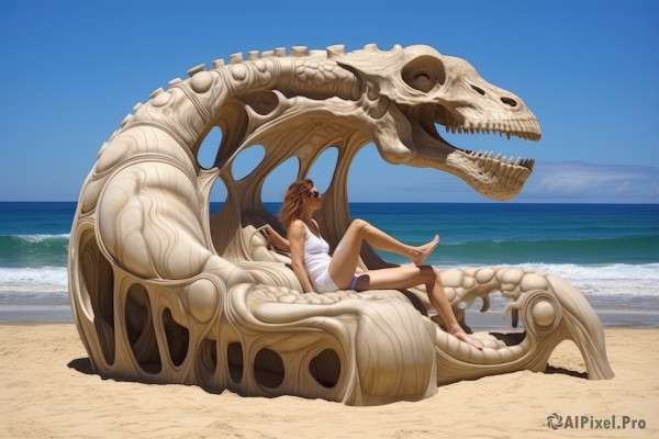 A monster portrayed in a refreshing day