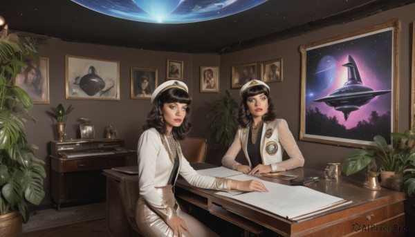 The beauty of a spacecraft set in a captivating scenery