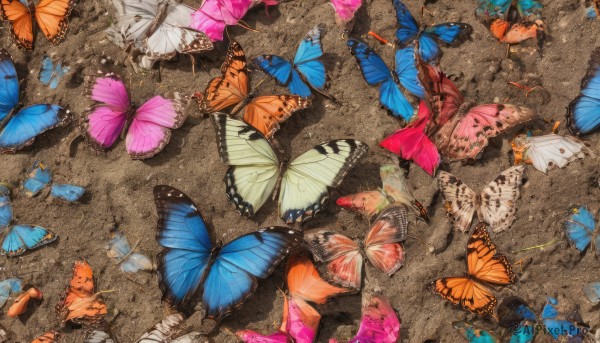A butterfly in the heart of a peaceful outdoors