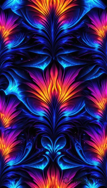 The serene presence of a abstract in a peaceful background
