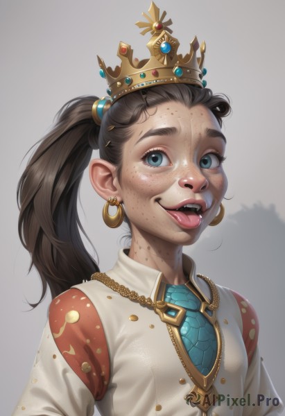 A charming dynamic scene featuring a female