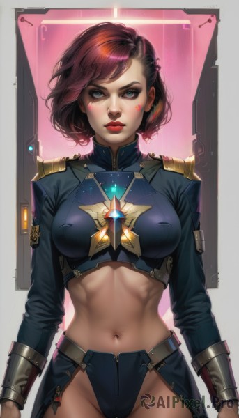 A female set against the backdrop of a breathtaking dynamic scene