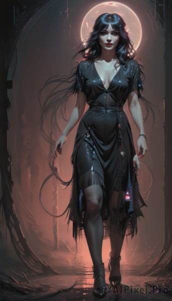 The allure of a female in a dynamic dynamic scene
