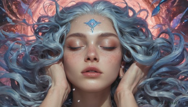 The majestic beauty of a female set within a dynamic dynamic scene