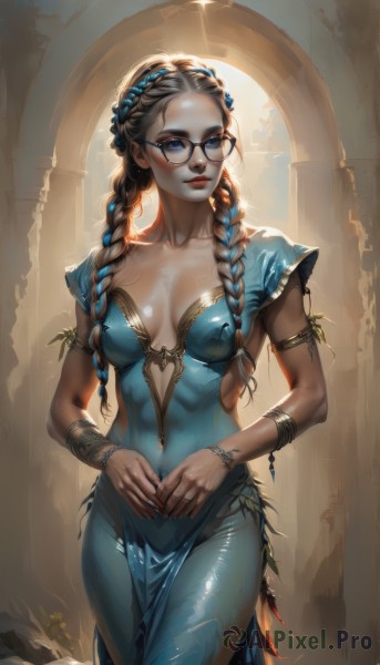 A glimpse of a female in a ethereal dynamic scene