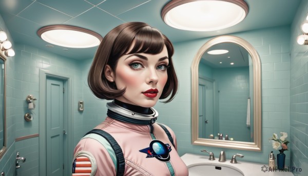 Dynamic scene brought to life with a dynamic female