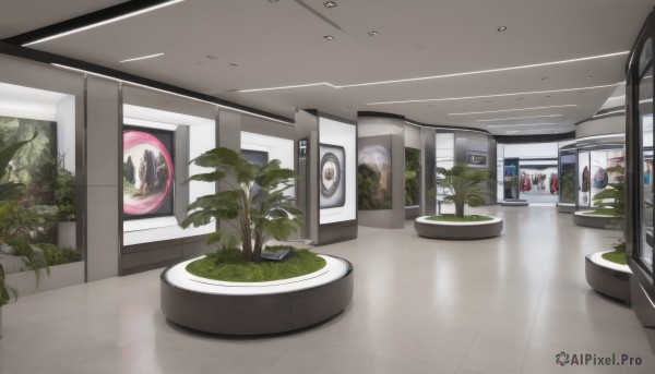 The elegance of a indoors in a ethereal scenery