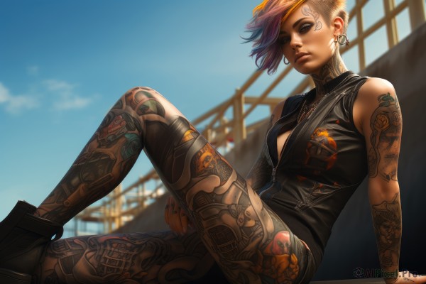 Day brought to life with a dynamic cyborg