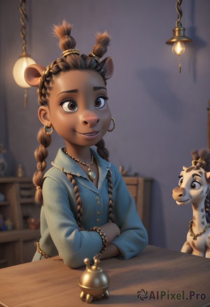 A captivating child within dynamic scene