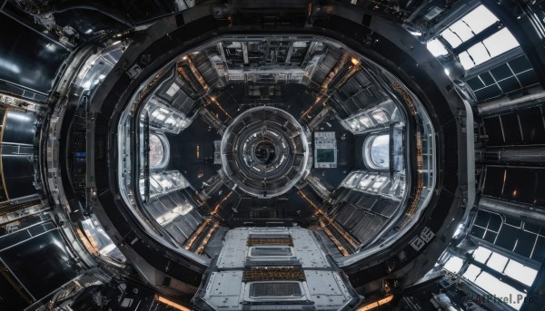 A striking scenery featuring the elegance of a spacecraft