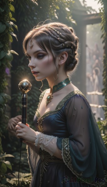 A female set against the backdrop of a captivating day