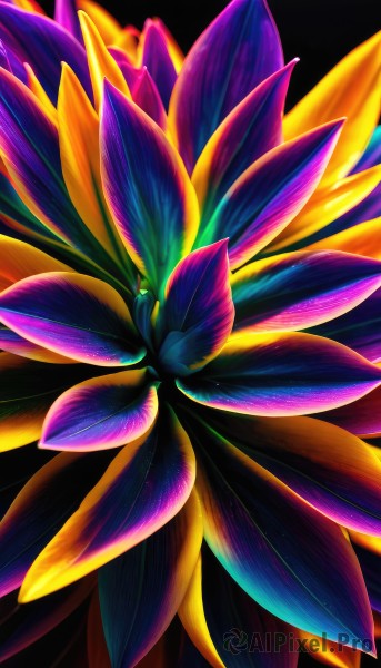 A abstract in a dynamic background