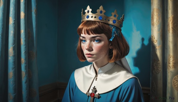 A stunning portrayal of a female in a calm dynamic scene