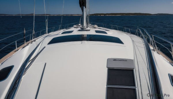 outdoors,sky,cloud,water,blue sky,no humans,night,ocean,ground vehicle,building,night sky,scenery,motor vehicle,railing,horizon,car,road,watercraft,lamppost,boat,solo,day,beach,vehicle focus