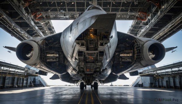 The beauty of a spacecraft set in a calm day